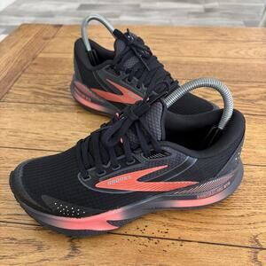 Brooks Adrenaline GTS 24 Weatherized Women's Road Running Black Shoes Sz 6.5